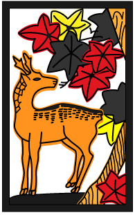 花札に描かれた鹿とイノシシ なぜ旬とは逆 イノシシは牡丹じゃない について考察してみた ジビエーる